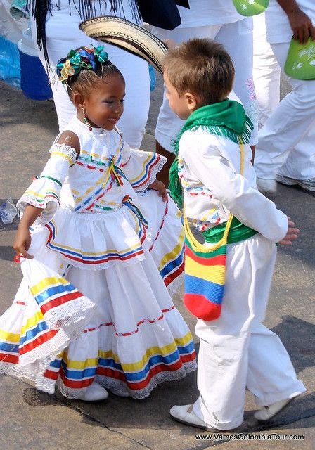 Cumbia Dancers At Barranquilla Carnaval Colombia Kids Dance Cumbia