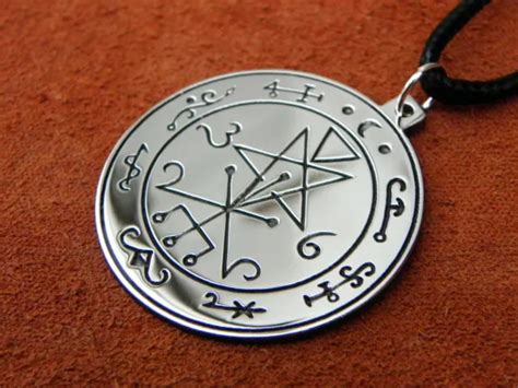 Seal Of Lilith Amulet Sigil Talisman Lemegeton Occult Jewelry