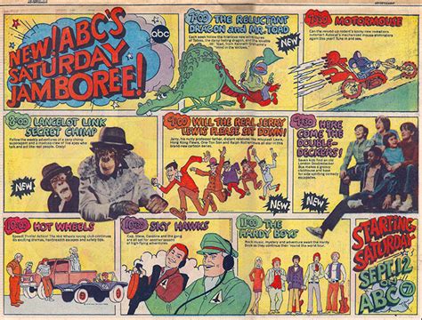 Saturday Morning Cartoons From The 70s And 80s