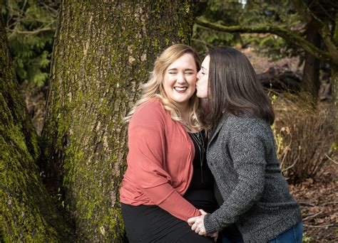 Lesbian Engagement Other Woman Engagements Lesbian Photoshoot