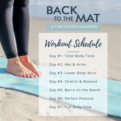 Back To The Mat A Free Day Pilates Challenge Pilates Body Pilates Workout Workouts