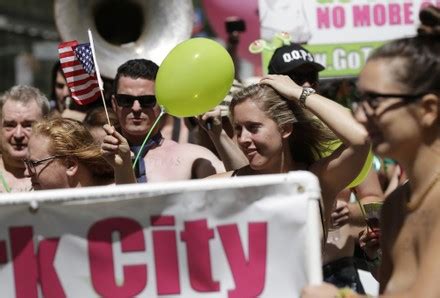 COUNT The Go Topless Day Parade In New York United States 25 Aug