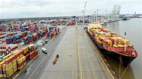 Port Of Savannah Sets Container Cargo Record In 2017 Jacksonville