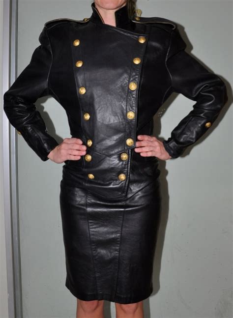 Ebay Leather North Beach Leather Military Dress And Jacket