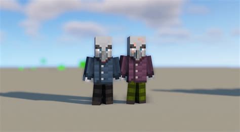 Some Mobs I Made For My Texture Pack Rminecraft