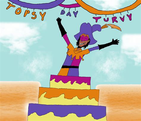 Happy Topsy Turvy Day By Keekeepie On Deviantart