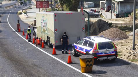 Highway Police Checkpoint Menyoo Gta Mods Com Vrogue