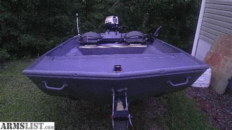 Armslist For Sale 16ft Triple Wide Jon Boat