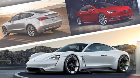 2020 Porsche Taycan Vs Tesla Model S And Model 3 How Do They Compare
