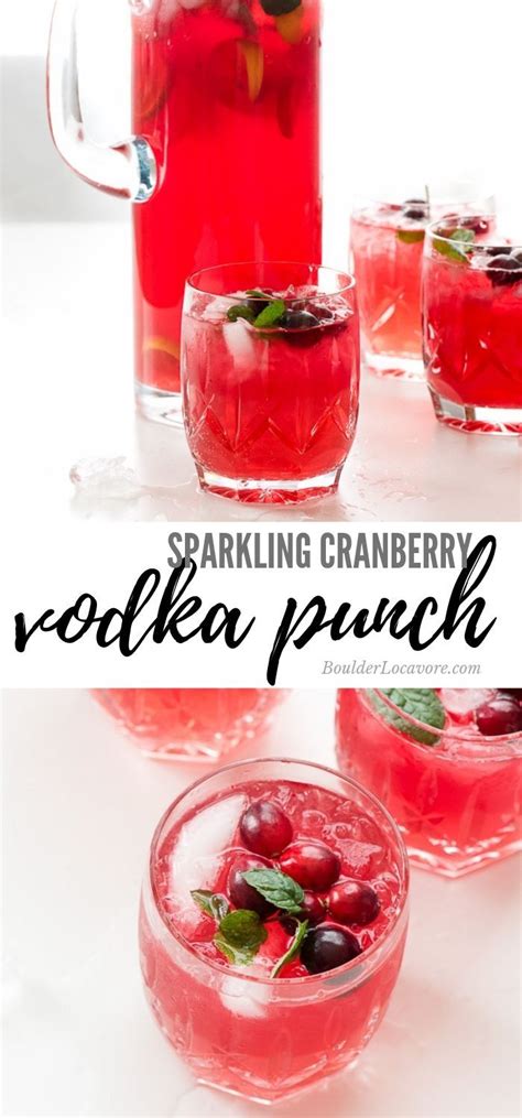 only 4 ingredients are needed for this delicious sparkling vodka punch recipe it s perfect all