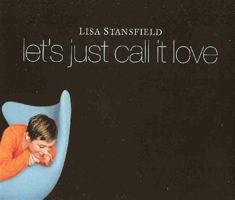 Lisa Stansfield Lets Just Call It Love 2001 Cd Discogs