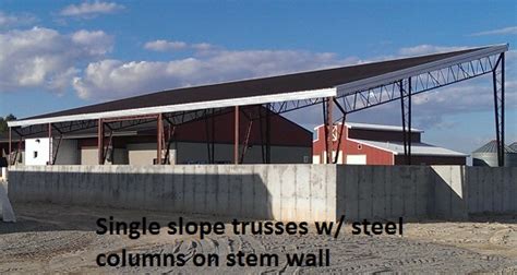 Sl Series Single Slope Us Steel Truss