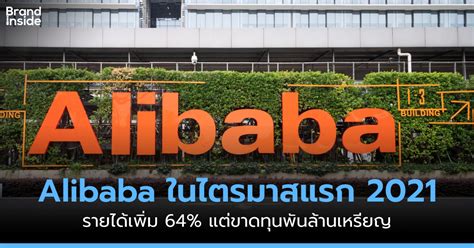 Alibaba รายงานผลประกอบการไตรมาส 1 ปี 2021 | Brand Inside