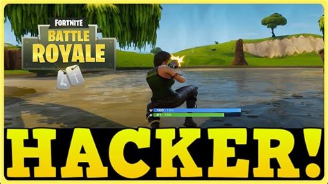 I Found A HACKER In Fortnite Battle Royale YouTube