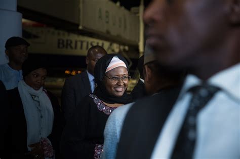 Mrs Aisha Buhari Returns From The Uk After Visit With Husband Relays The President S Message To