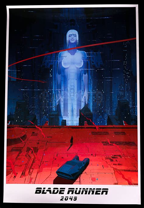 Blade Runner 2049 Promotional Poster Art Rbladerunner