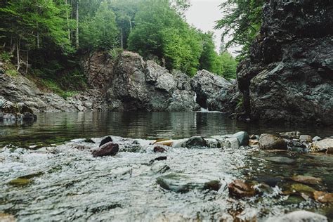 Crooked Creek Falls West River Camping