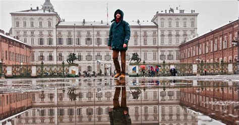 Torino In My Eyes Reflection In Piazza