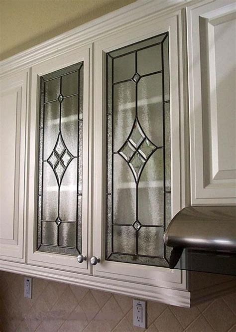 Stained Glass For Furniture Leaded Glass Cabinets Stained Glass