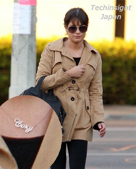 glee女優リアミシェル胸には愛しいCoryのペンダント 2013年1月30日 エキサイトニュース
