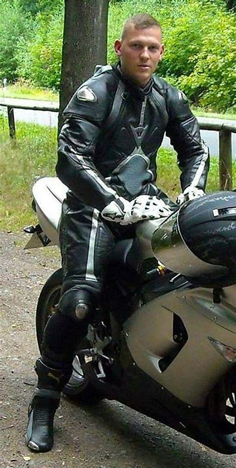 pin by r on bikers in suits motorcycle leathers suit motorcycle men biker men