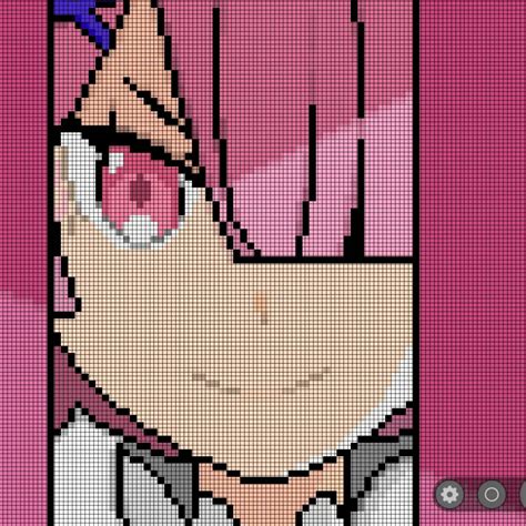 Minecraft Pixel Art Anime Girl