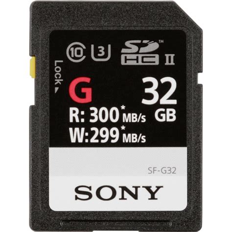 Sony Carte Mémoire Sdhc Professional 32gb