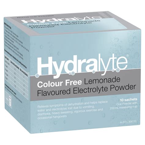 Electrolyte Powder Be Prepared Feel Better Sooner Hydralyte