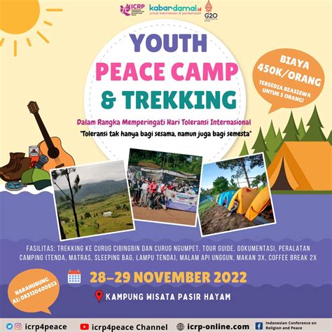Youth Peace Camp And Trekking 2022