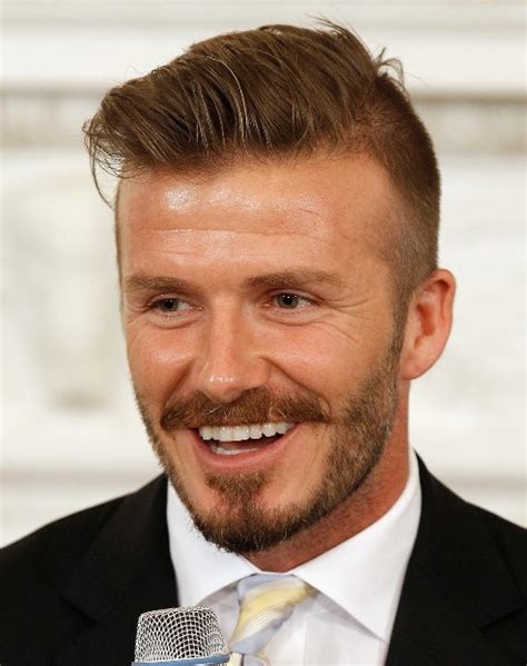 David Beckham Haircut 2012