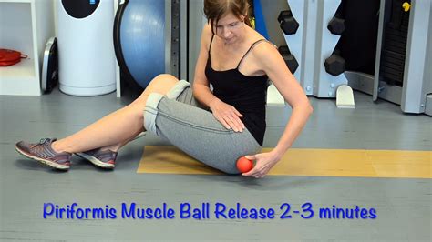 Piriformis Muscle Self Release Ball Technique Segment 2 Video Dailymotion