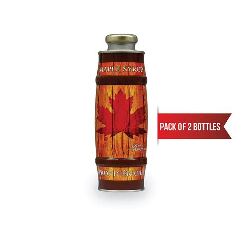 Certified organic means that this pure maple syrup is produced according to stringent organic guidelines. Pure, Organic Canadian Maple Syrup (2 X 500ml Bottles ...