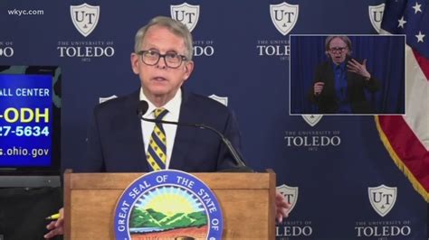 Watch Ohio Gov Mike Dewines Covid 19 Press Briefing