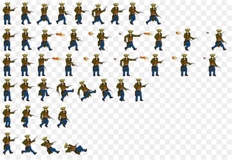 Retro Character Sprite Sheet By At Isaiah Another Sprite Sheet That I Images
