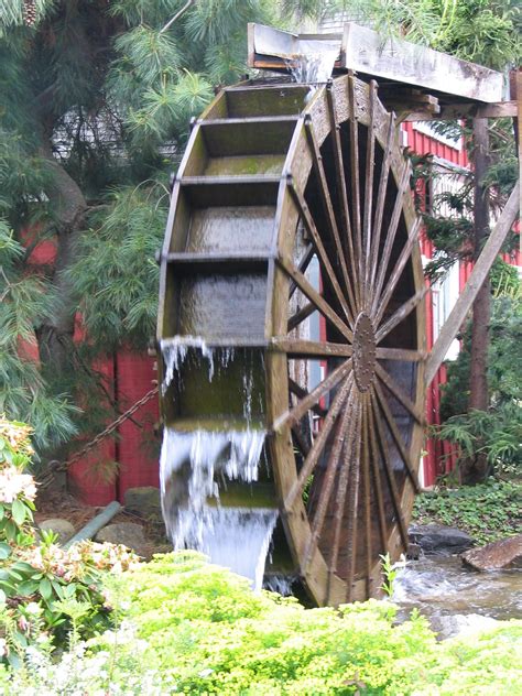 Our Signature Waterwheel Water Wheel Farm Scenery Water Crafts