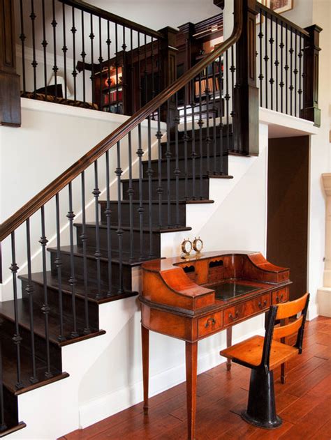 Handrail bannister support stair rail bracket balustrade fixing wall mounted new. Banister | Houzz