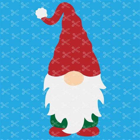 Nordic Gnome Svg Dxf Png Cut Files Elf Clipart