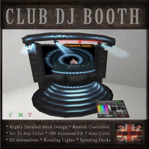 Second Life Marketplace Dj Booth