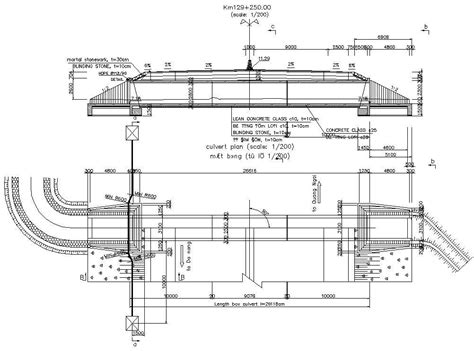 Cross Section Of The Culvert Is Available In This Autocad Dwg 2d File