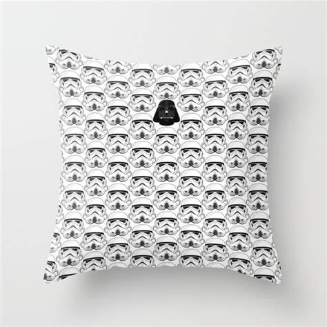 Stormtrooper Pattern Throw Pillow Patterned Throw Patterned Throw