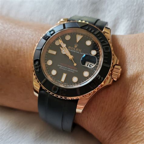 Rolex Yatch Master In K Everrose Gold Ref Original