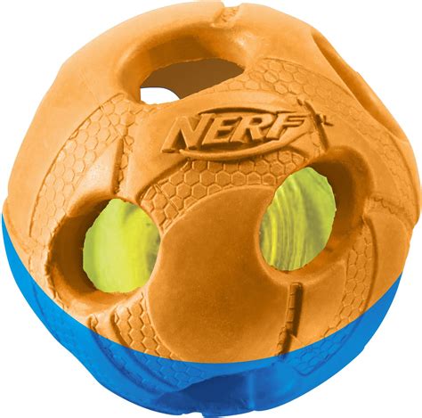 Nerf Dog Light Up Bash Ball Dog Toy Medium