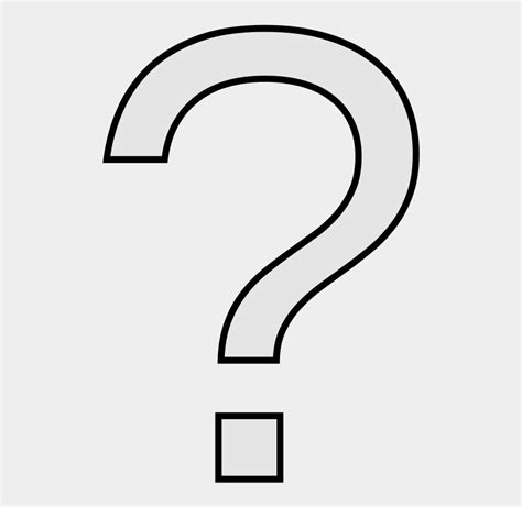 Question Mark Png White Question Mark Transparent