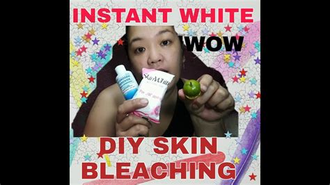 Diy Skin Bleaching Instant White Youtube