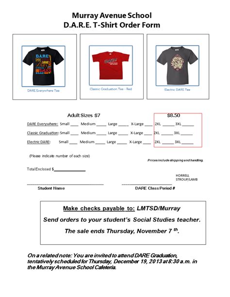 Creating A T Shirt Order Form Template For Your Business In 2023 Free