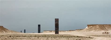 Richard Serra Engages With The Qatari Desert Landscape In His New