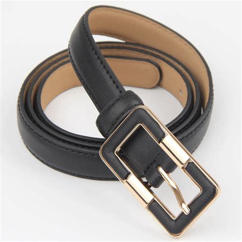 Luxury Women Belts Cow Genuine Pin Buckle Belt Women Cow Genuine Leather Belts Solid Casual