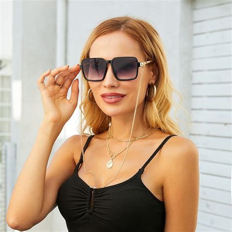 oversized sunglasses women square female big shades