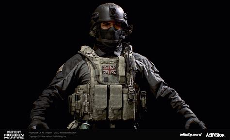 Artstation Call Of Duty Modern Warfare 2019 Default Sasmp Operators