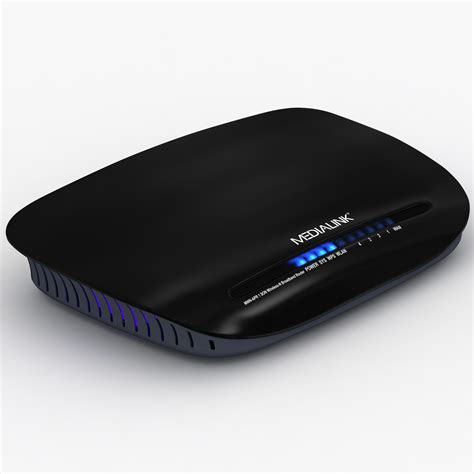 medialink wireless n router 3d model